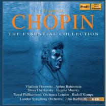 HOROWITZ/RUBINSTEIN/CHERKASSKY/KEMPE/BARBIROLLI/LS - Klavierkonzerte/Balladen/Polonaises/Nocturnes/Etudes/ - CD x 8