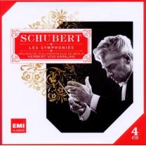 SCHUBERT - KARAJAN / BERLINER PHILHARMONIKER - LES SYMPHONIES - CD x 4